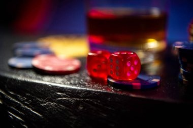 Mid-limit Texas Poker table